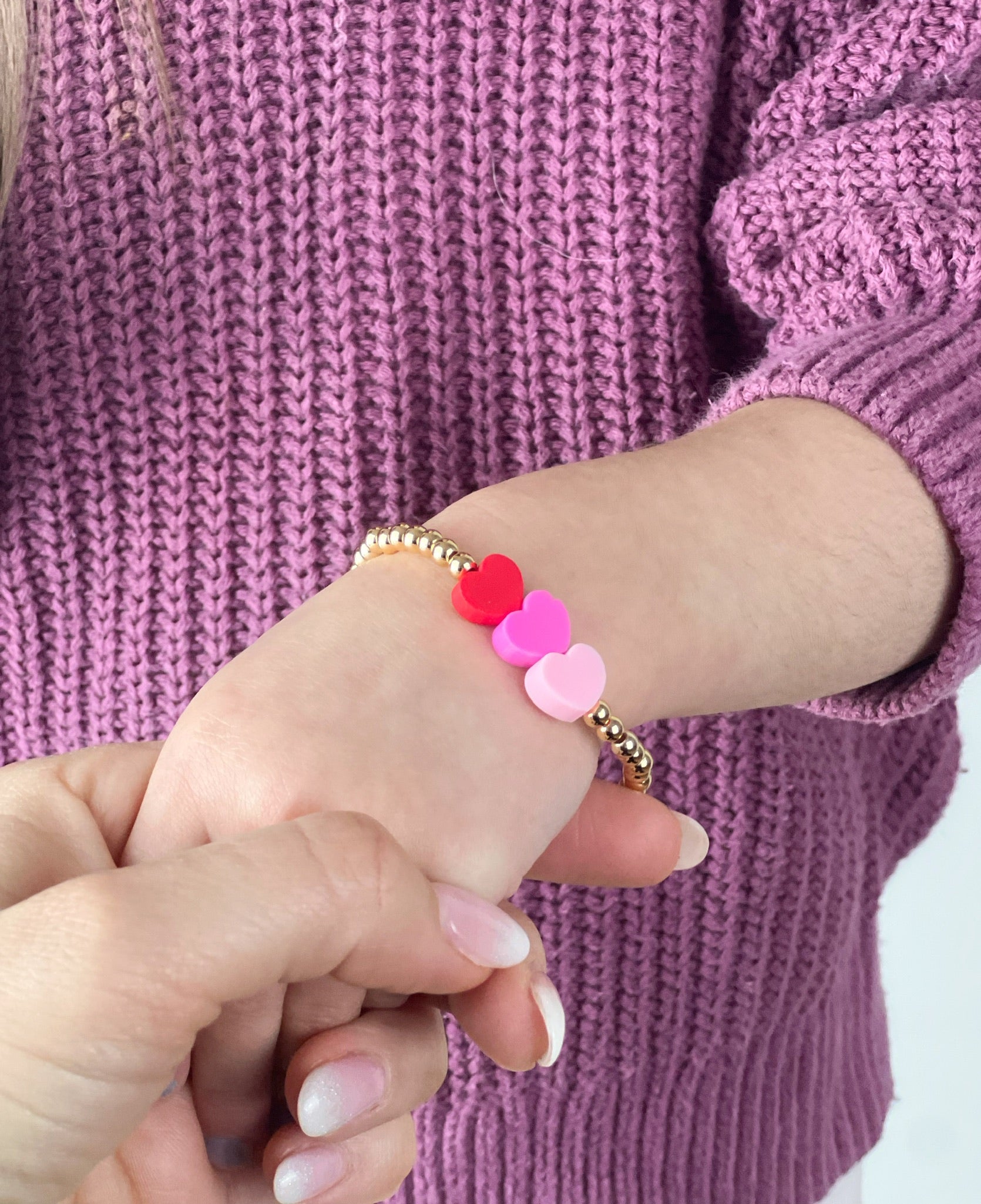 Heart Trio Bracelet