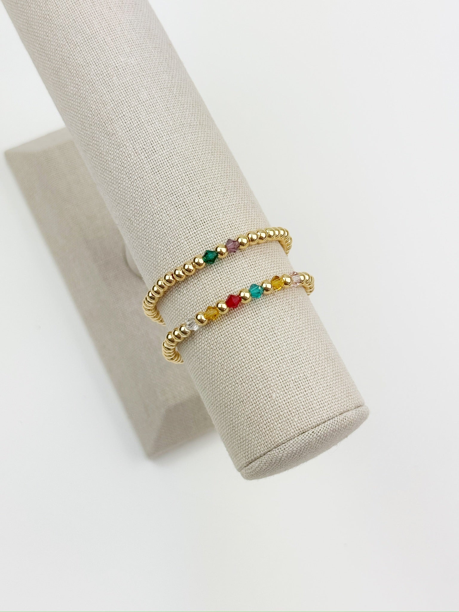 Family Birthstone Beaded Bracelet